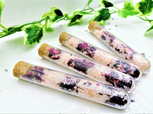 Rose & Himalayan bath salts